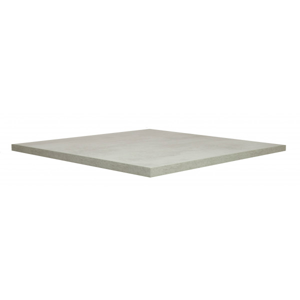 DL WHITE CHROMIX 80x80 White design Tabletop