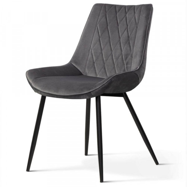 AT DUBAN Grey modern Upholstered indoor chair