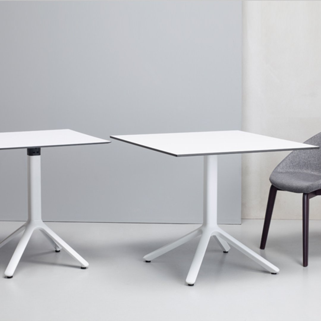 BC 5060 FIX White minimalist Table base