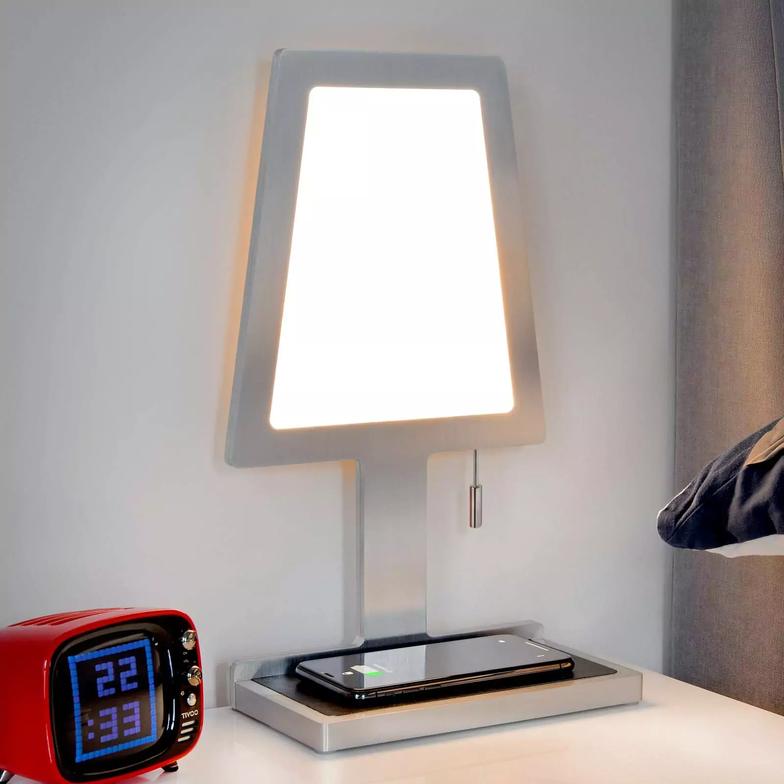 OS EVE Silver modern Indoor table lamp