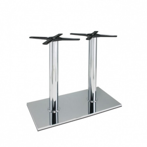 PA 405 CR Silver modern Table base