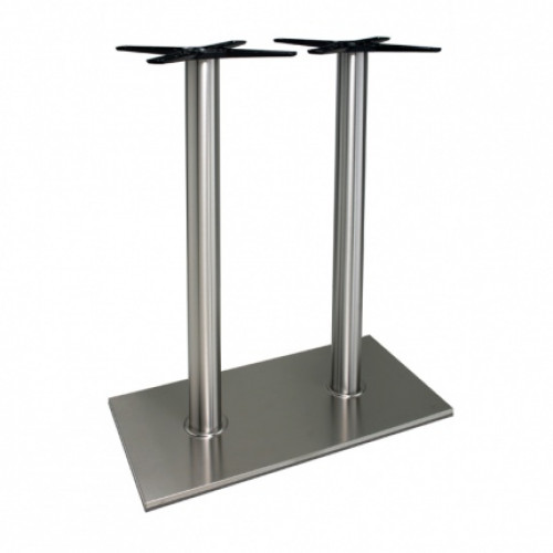 PA 405 INOX Silver modern Table base
