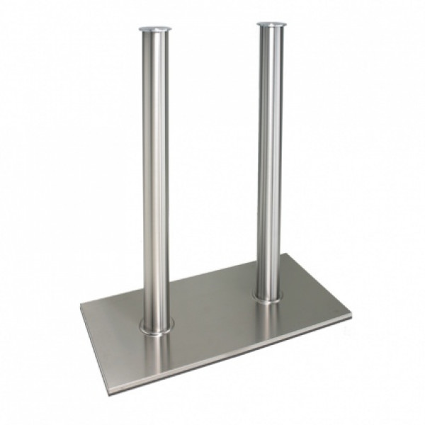 PA 405 INOX Silver modern Table base