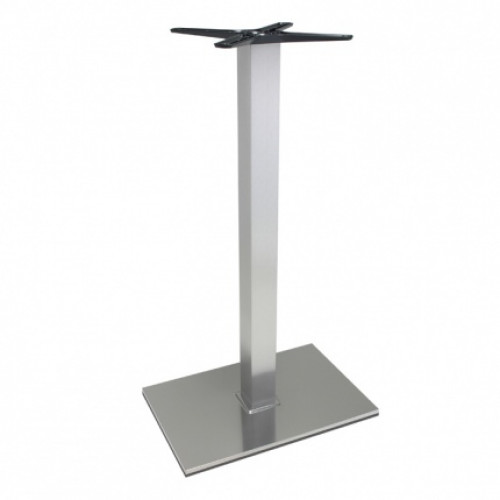 PA 405 SQ INOX Silver modern Table base