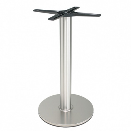 PA 430 INOX Silver modern Table base