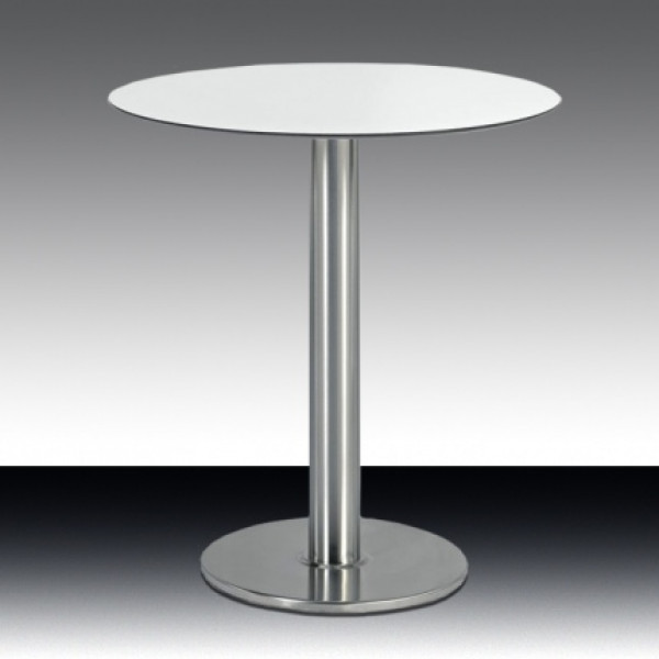 PA 430 INOX Silver modern Table base