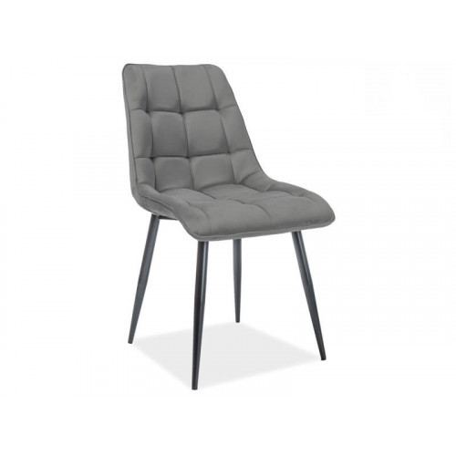 SI NONI Grey modern Upholstered indoor chair