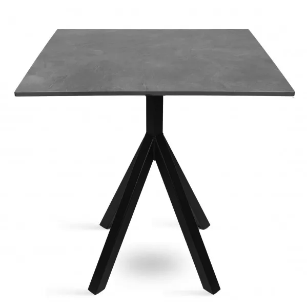 TOP SL DARK SLATE 70x70 Grey modern Tabletop