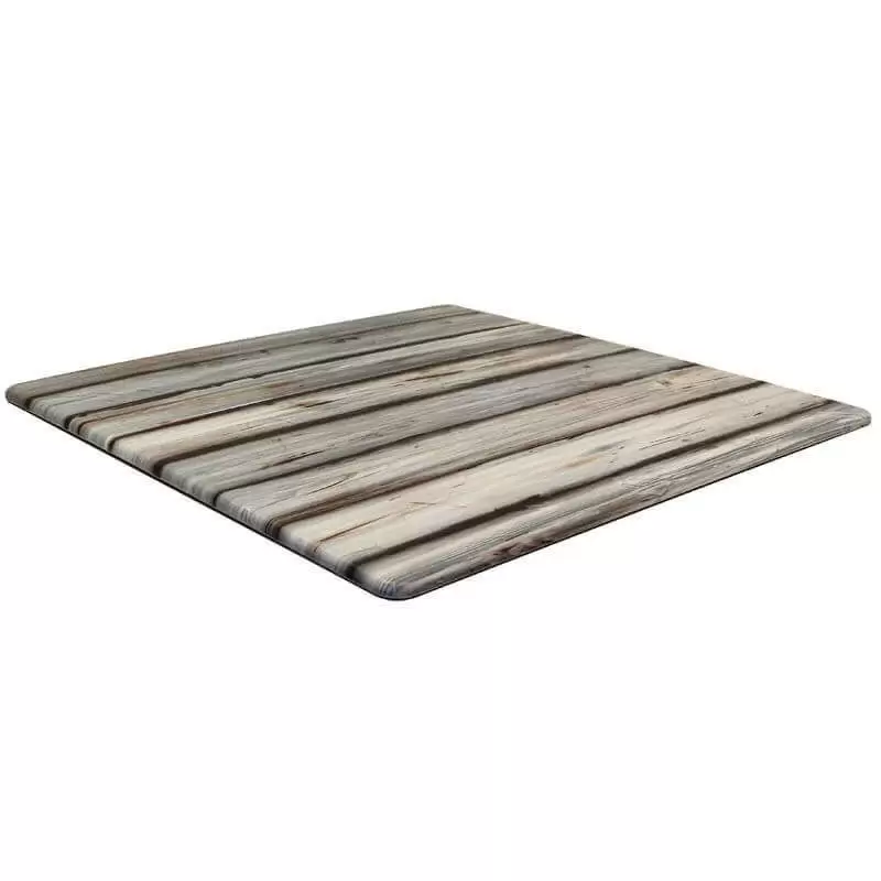 TOP SL MARITIMO PINE 60x60 Blue vintage Tabletop