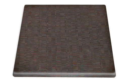 TOP TATAMI BROWN 80x80 Brown classic Tabletop