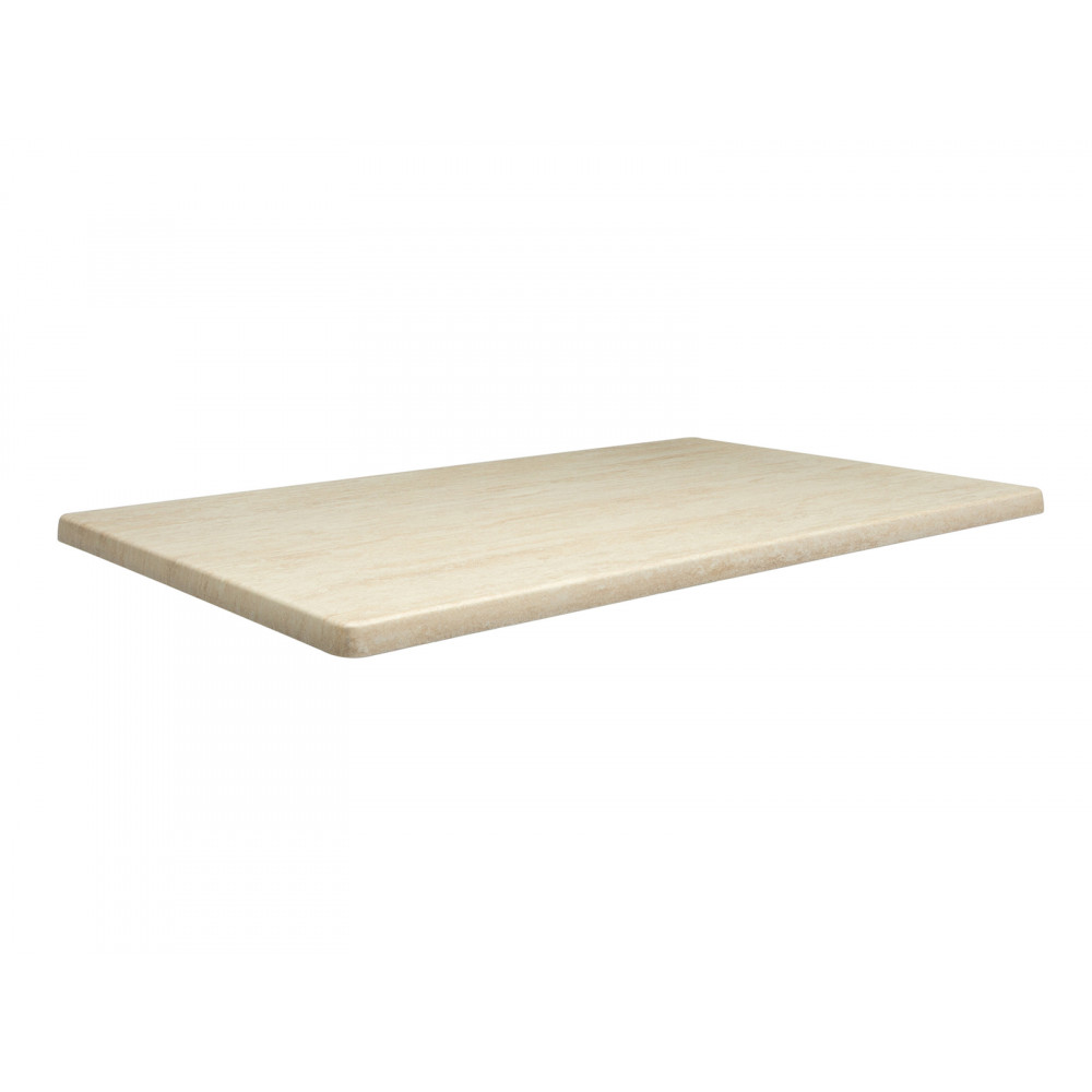 TOP TRAVERTIN 110x70 Beige classic Tabletop