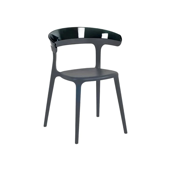 YA LUNA Black modern Plastic outdoor chair