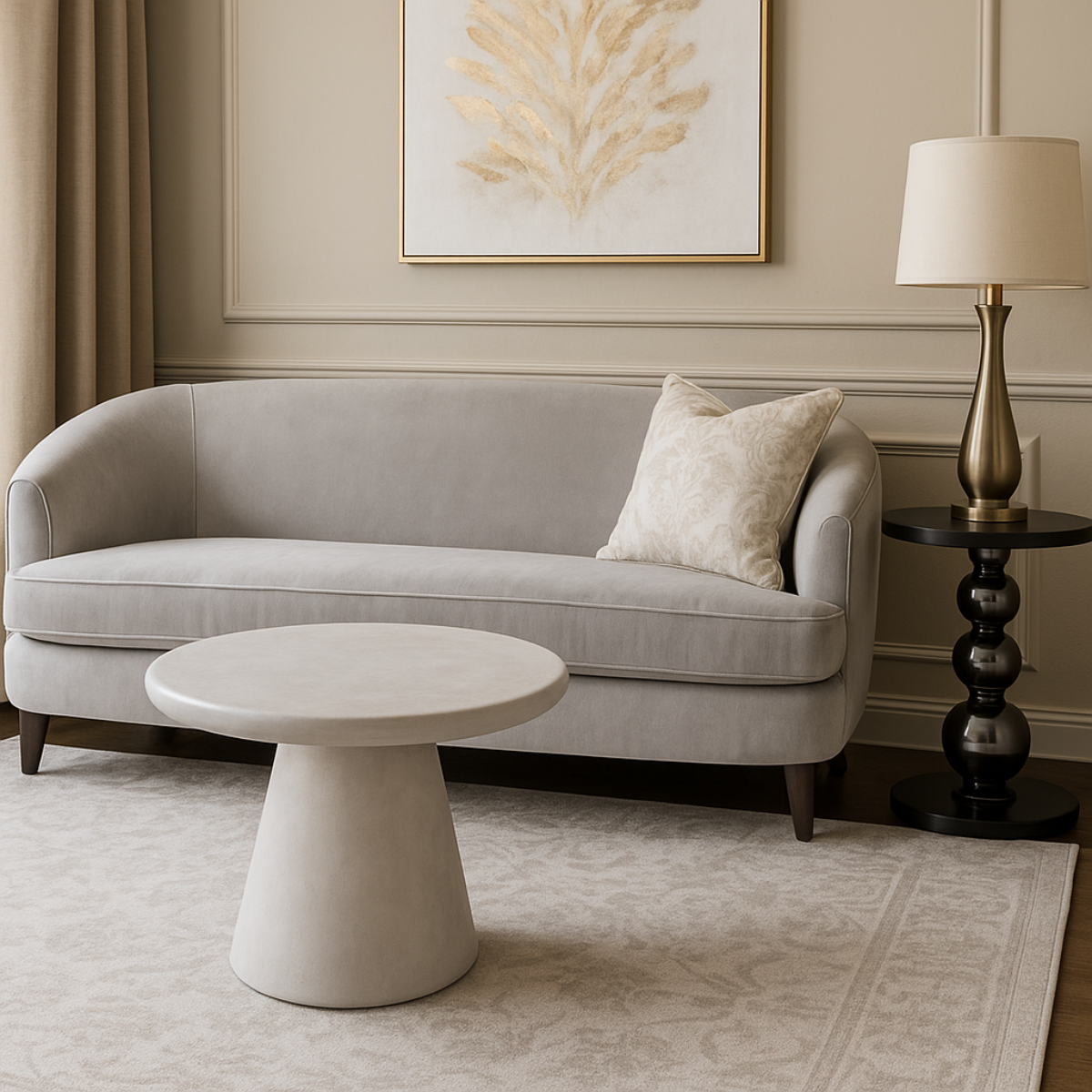 SI ARIA Grey design Coffee table