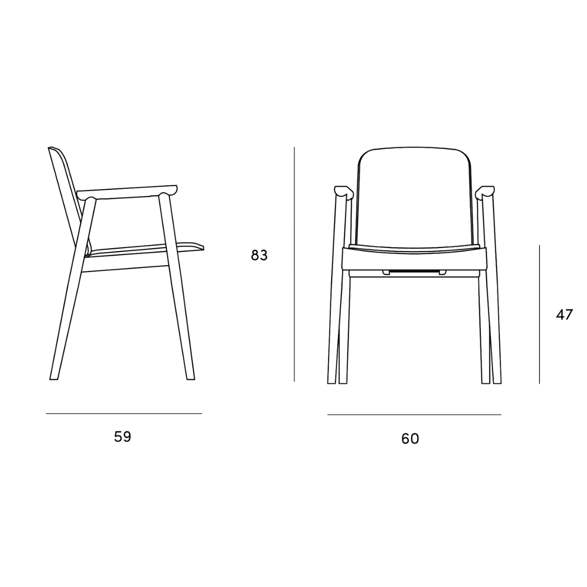 IC CLARISA classic Wooden indoor chair