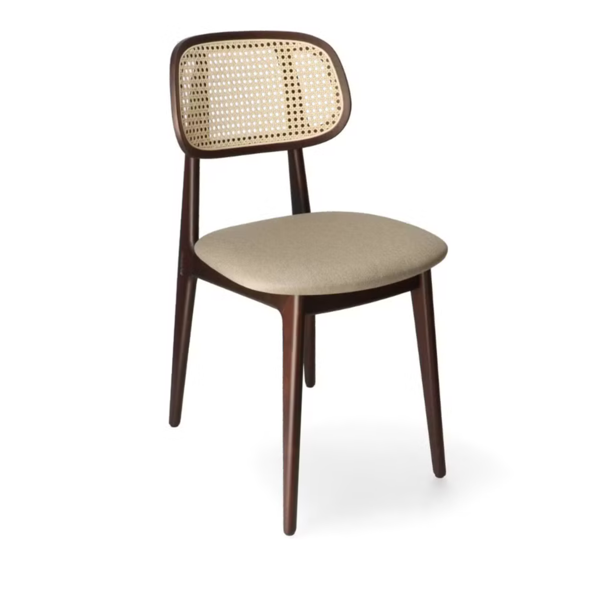 XTON BONNIE Brown Scandinavian Wooden indoor chair
