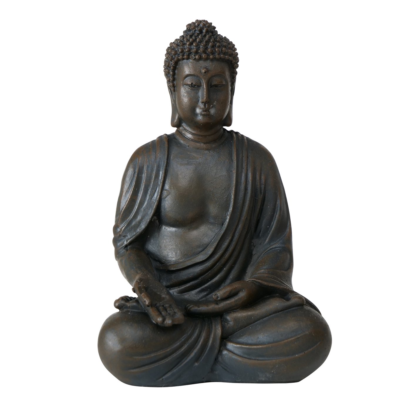 B BUDDHA FIGURINE Black design Table decoration