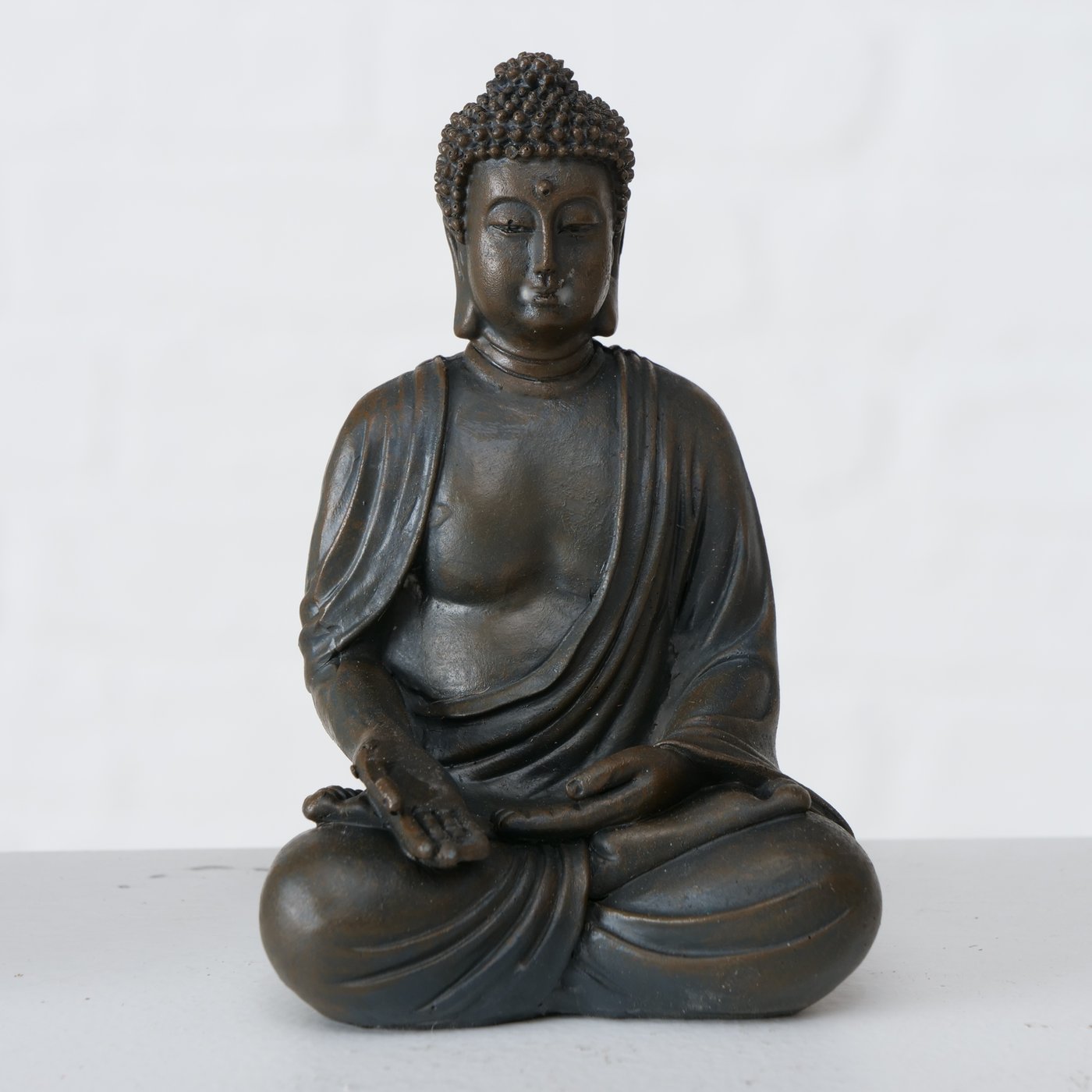 B BUDDHA FIGURINE Black design Table decoration