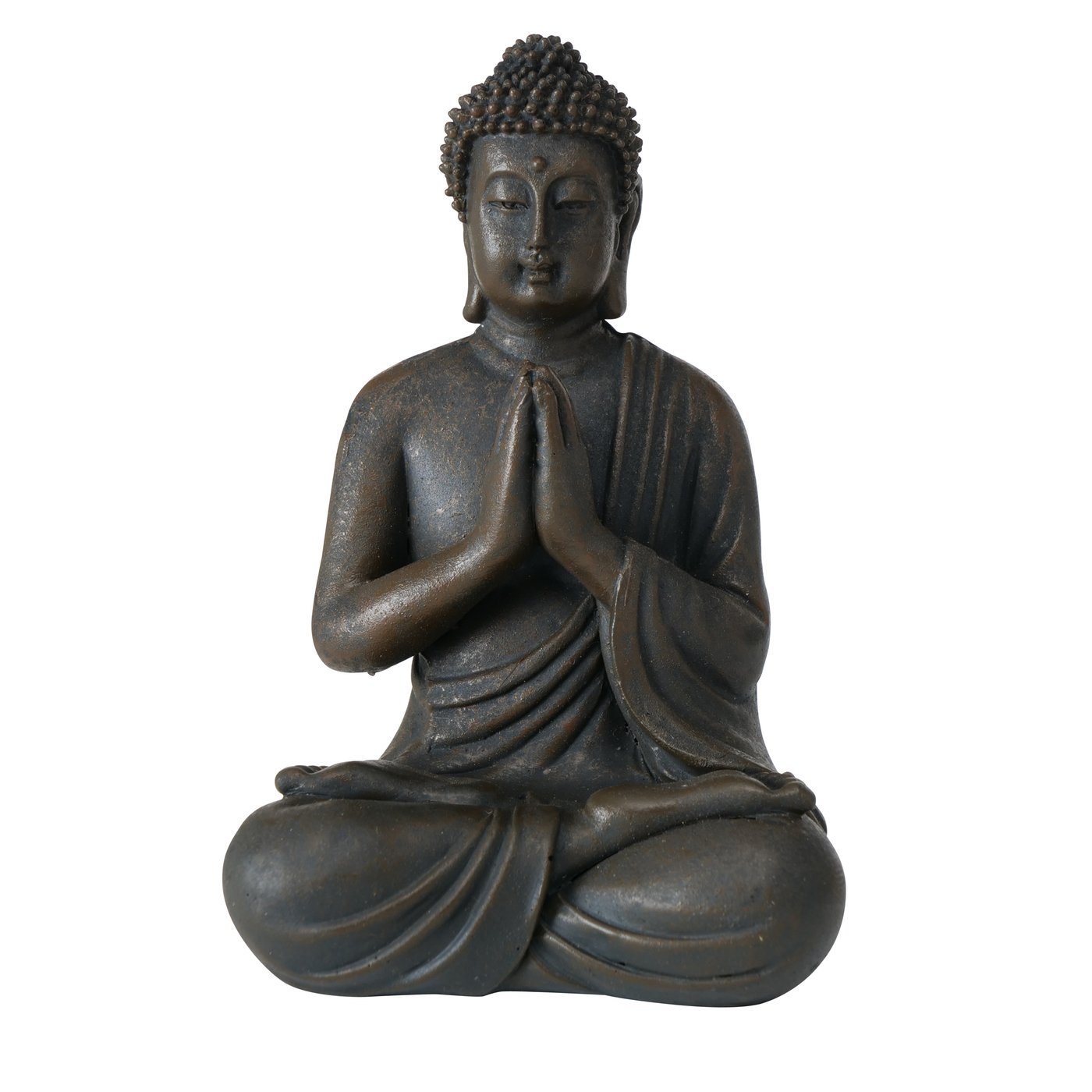 B BUDDHA FIGURINE 3 Black design Table decoration