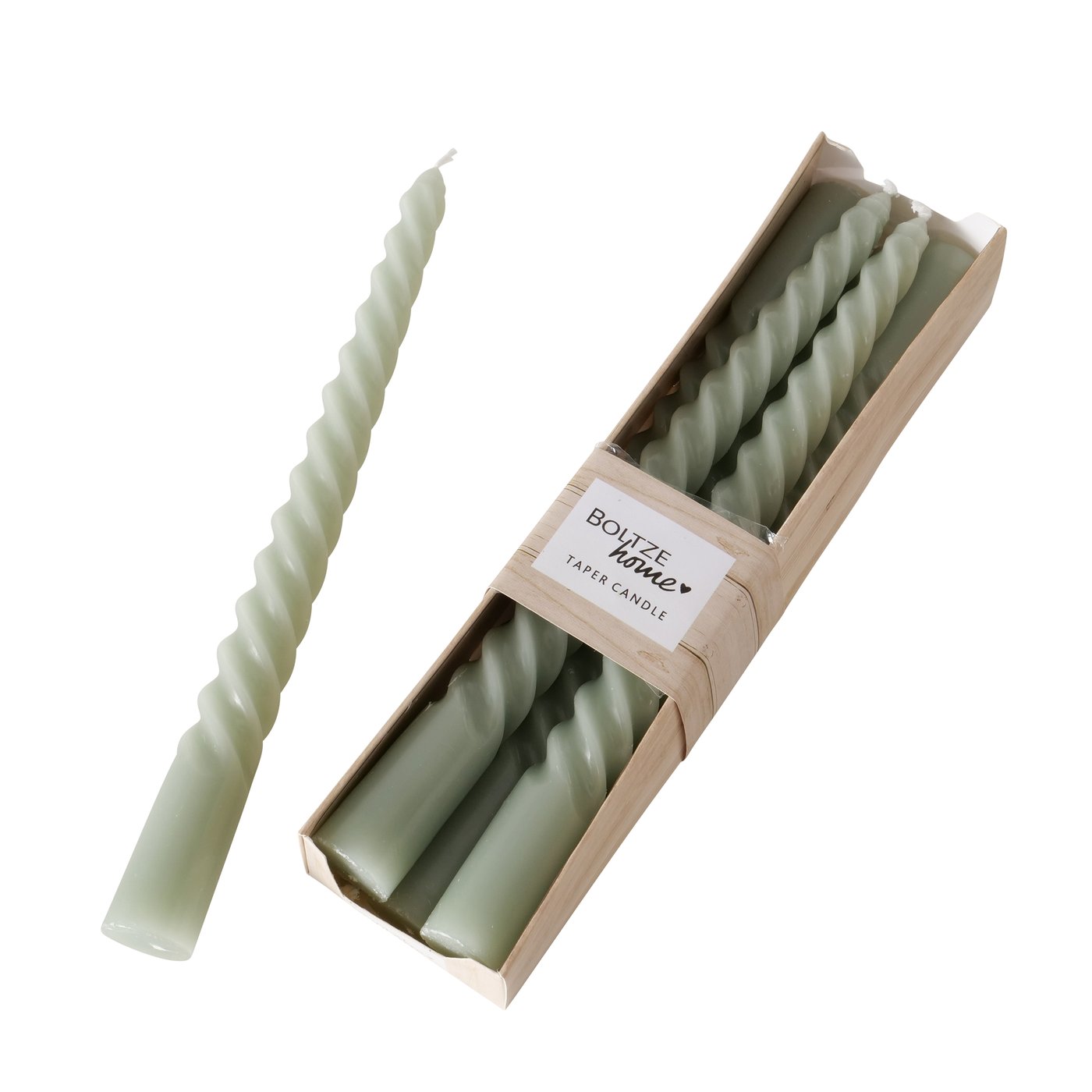B SOUL CANDLE Green design Table decoration