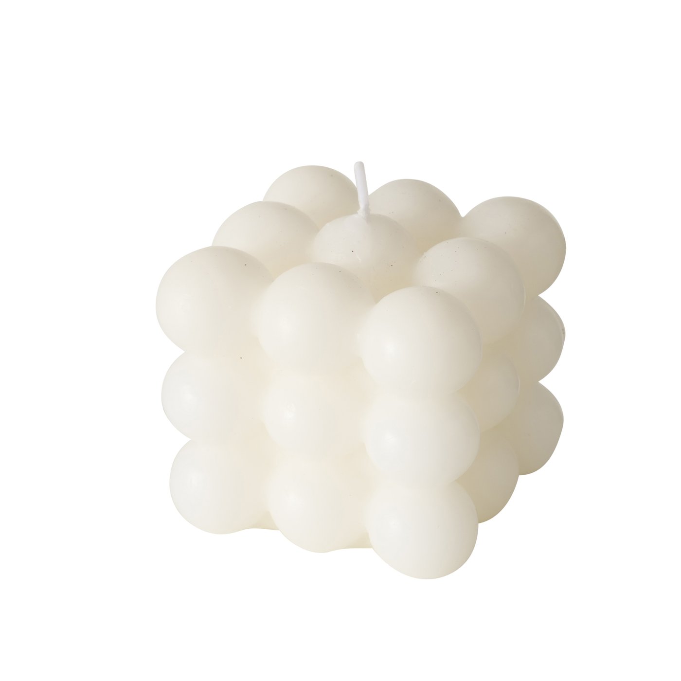 B CANDLE BOLLA White modern Table decoration