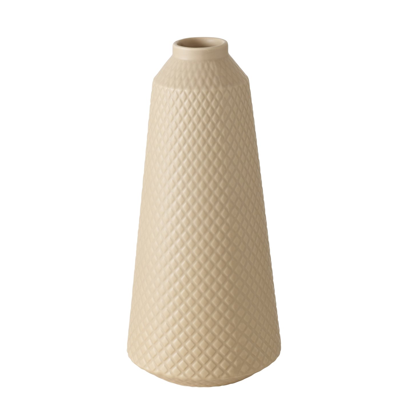 B MEDIVA VASE Beige modern Table decoration