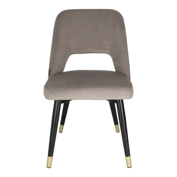 DL FANNY Grey elegant Upholstered indoor chair