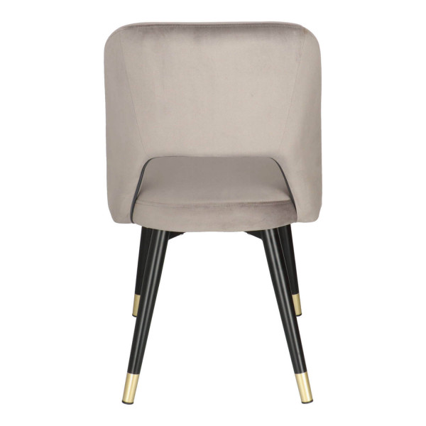 DL FANNY Grey elegant Upholstered indoor chair