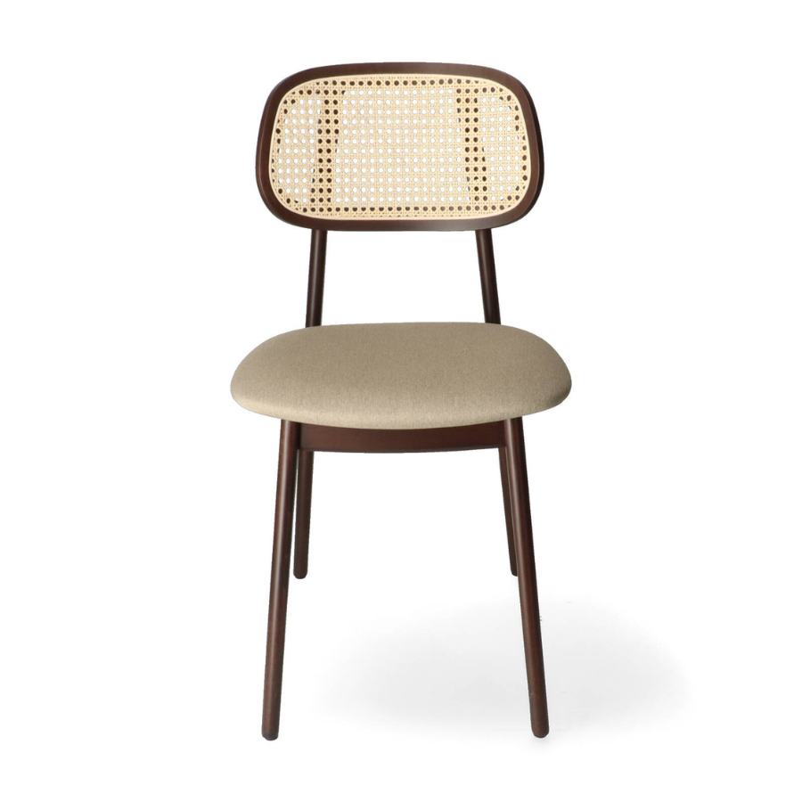 XTON BONNIE Brown Scandinavian Wooden indoor chair