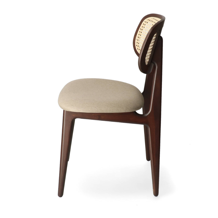 XTON BONNIE Brown Scandinavian Wooden indoor chair