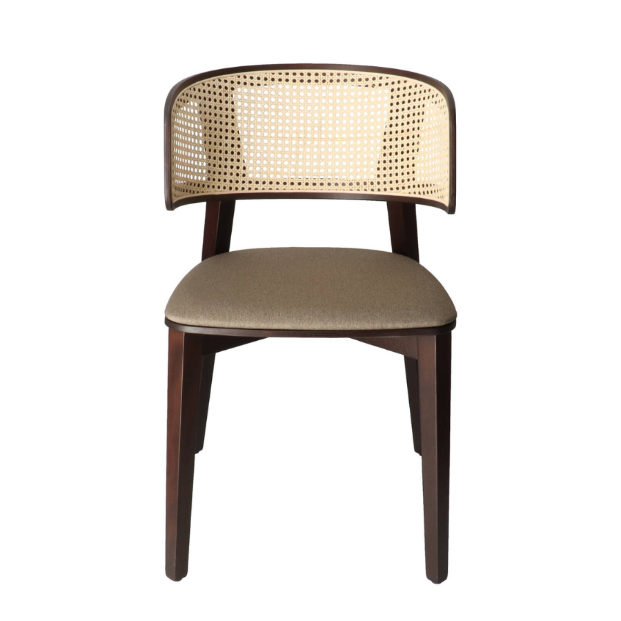 XTON SARAH Brown Scandinavian Wooden indoor chair