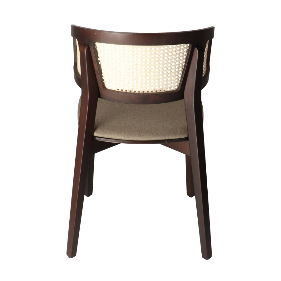 XTON SARAH Brown Scandinavian Wooden indoor chair