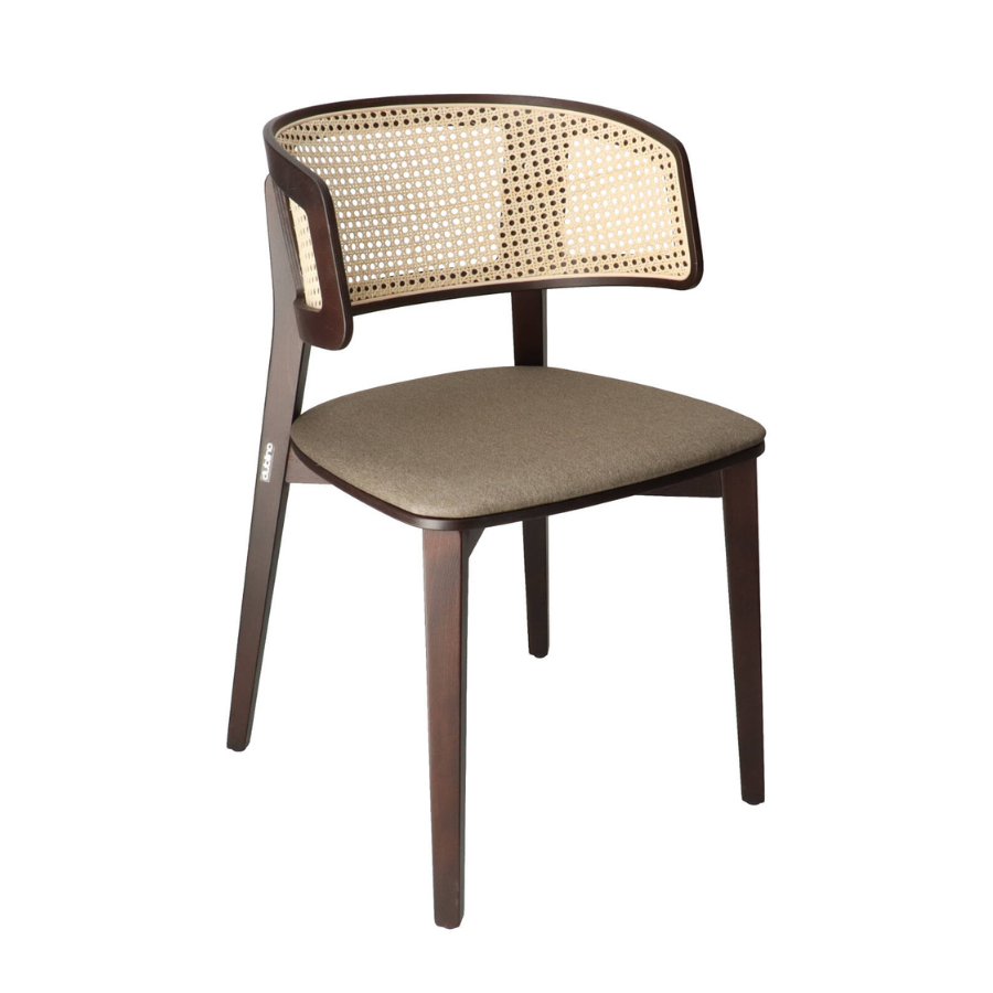 XTON SARAH Brown Scandinavian Wooden indoor chair