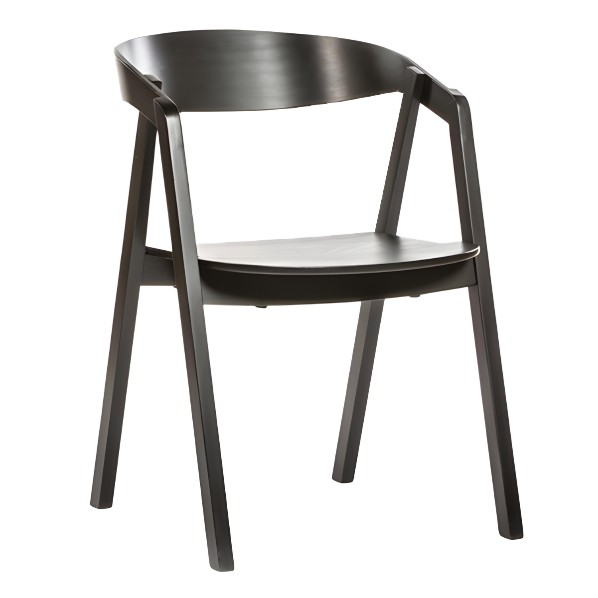 XTON MOL Black Scandinavian Wooden indoor chair