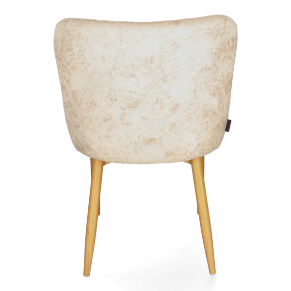 FIK CRYSTAL Beige elegant Upholstered indoor chair
