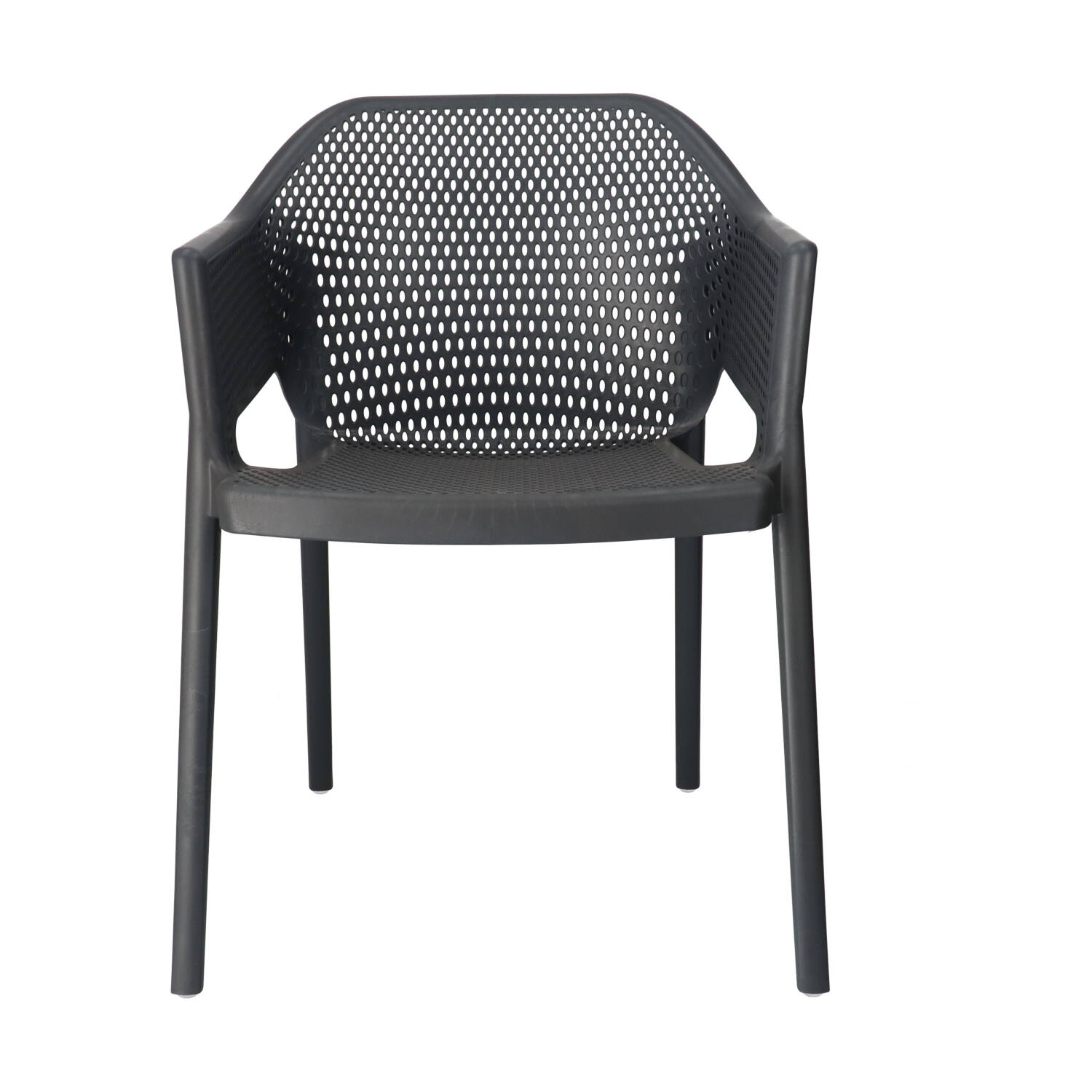 G MINUSH Grey minimalist Plastic outdoor chair