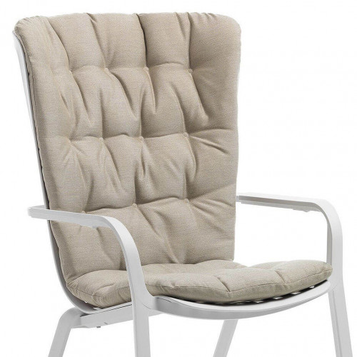 NARDI FOLIO CANVAS PILLOW Taupe minimalista Kiegészítők