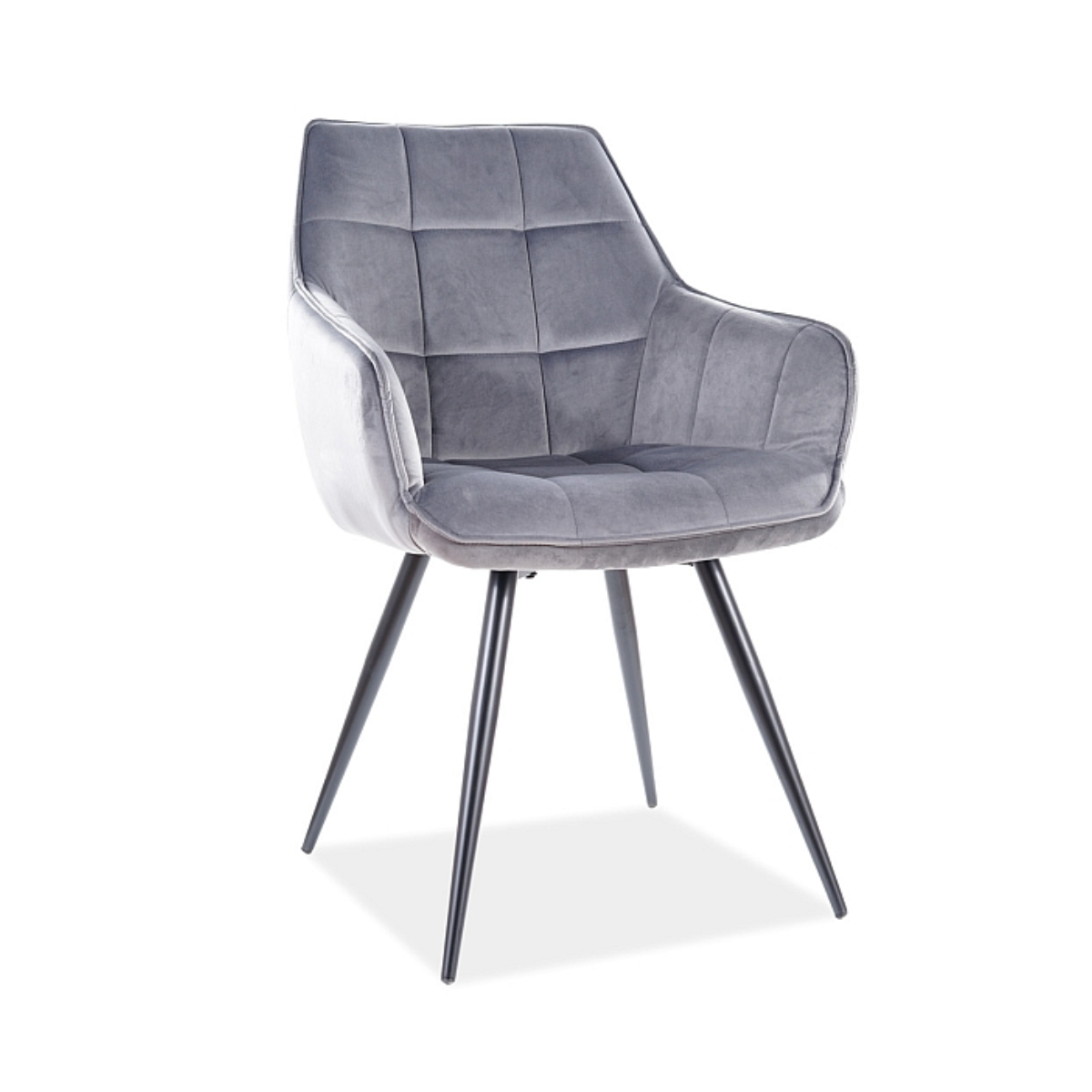 SI OLIVIA Grey modern Upholstered indoor chair