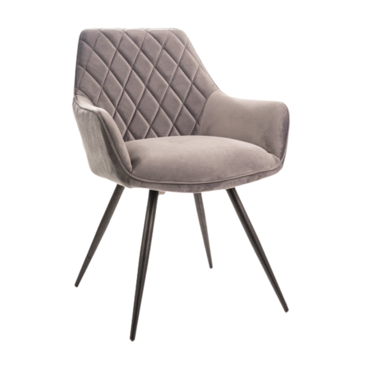 SI NELIA Grey elegant Upholstered indoor chair