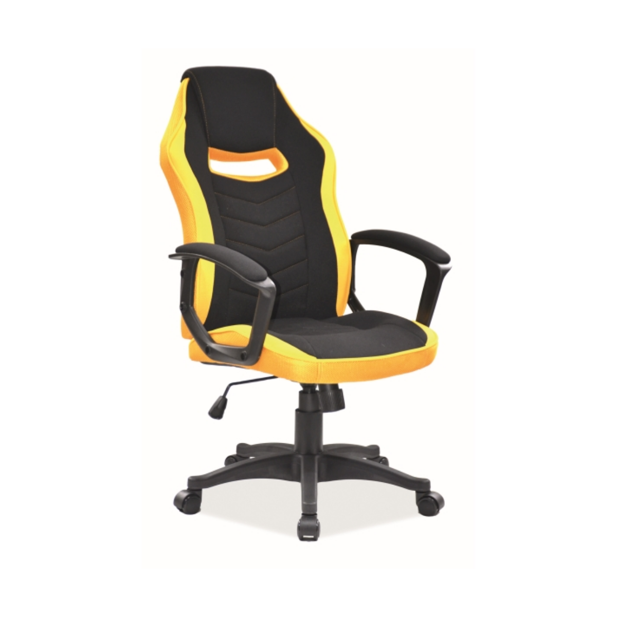 SI PULSE Black, Yellow modern Indoor Office Chair