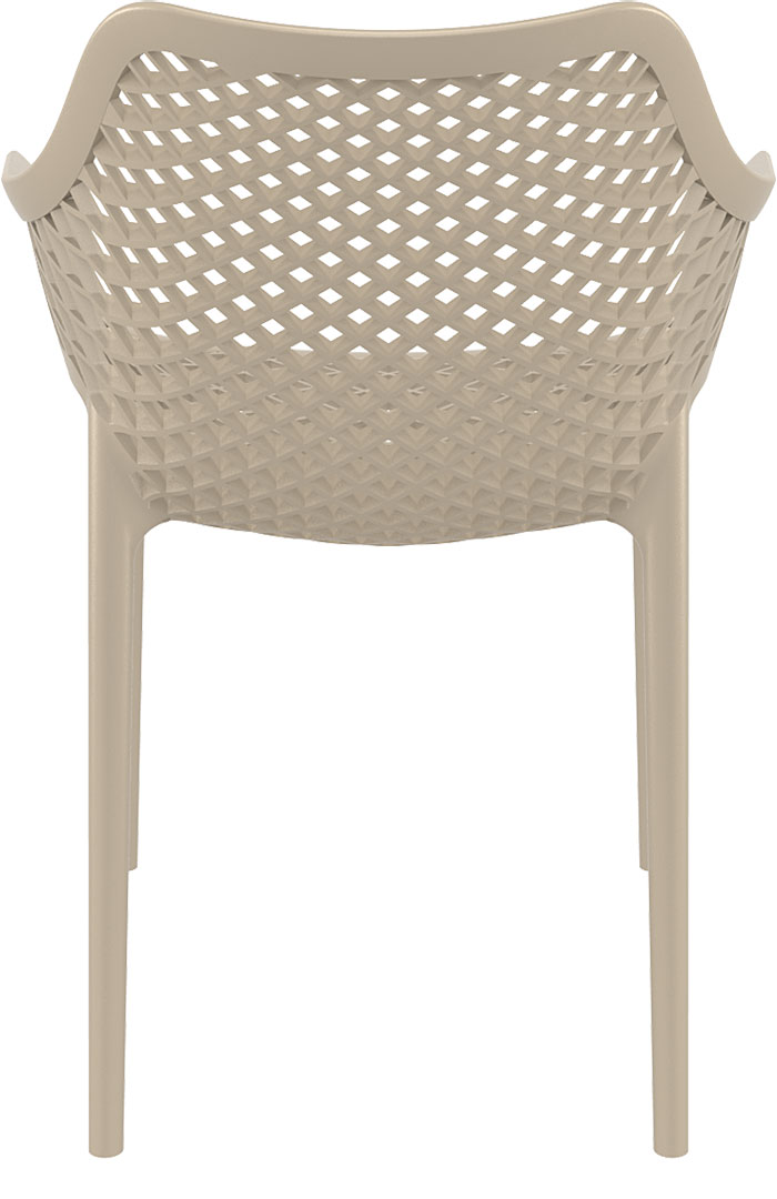 ST NET Taupe modern Plastic outdoor chair