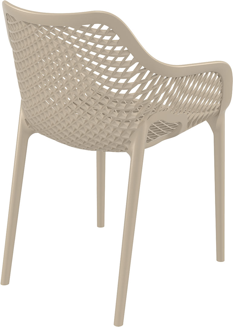 ST NET Taupe modern Plastic outdoor chair