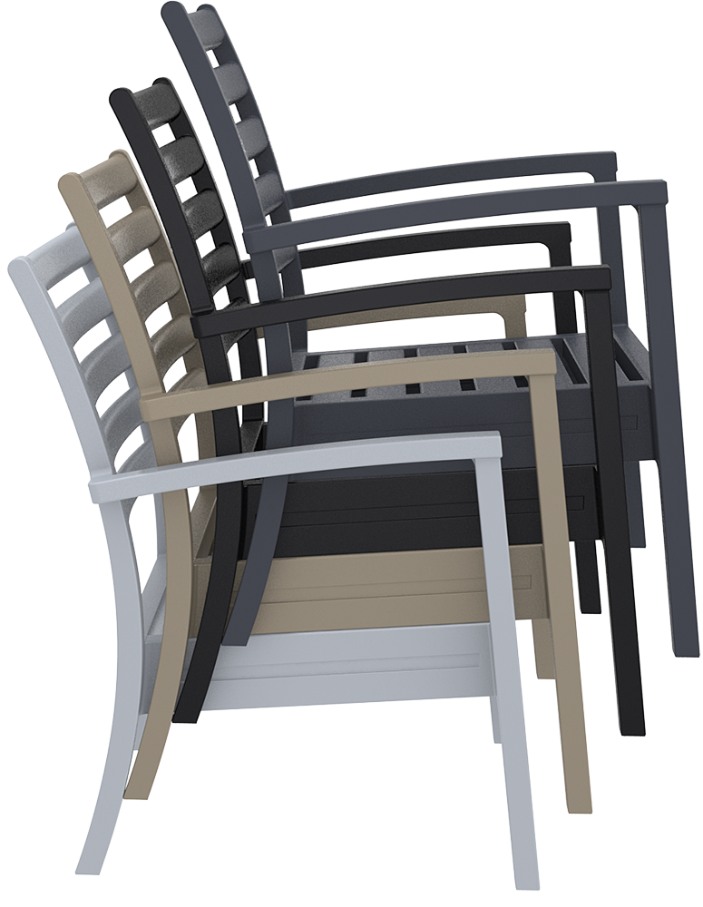 ST SINATRA White classic Plastic outdoor chair