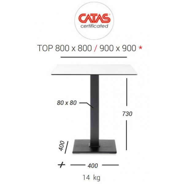 PD 7087 Black classic Normal height