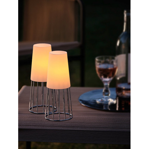 PP LIGHTHOUSE Silver elegant Table decoration