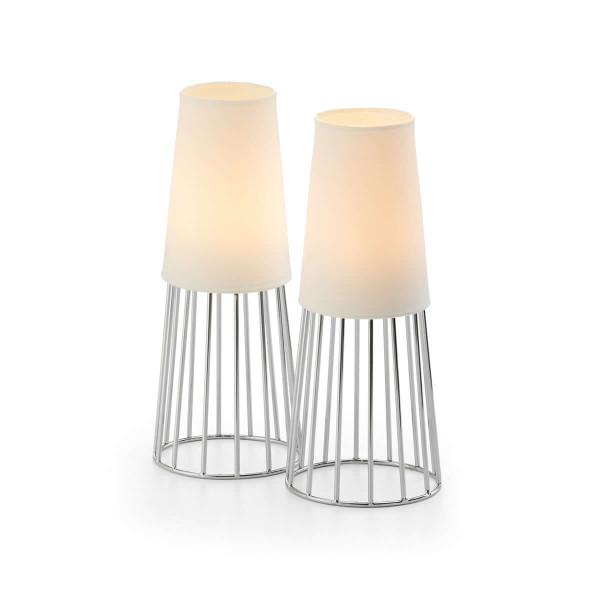 PP LIGHTHOUSE Silver elegant Table decoration
